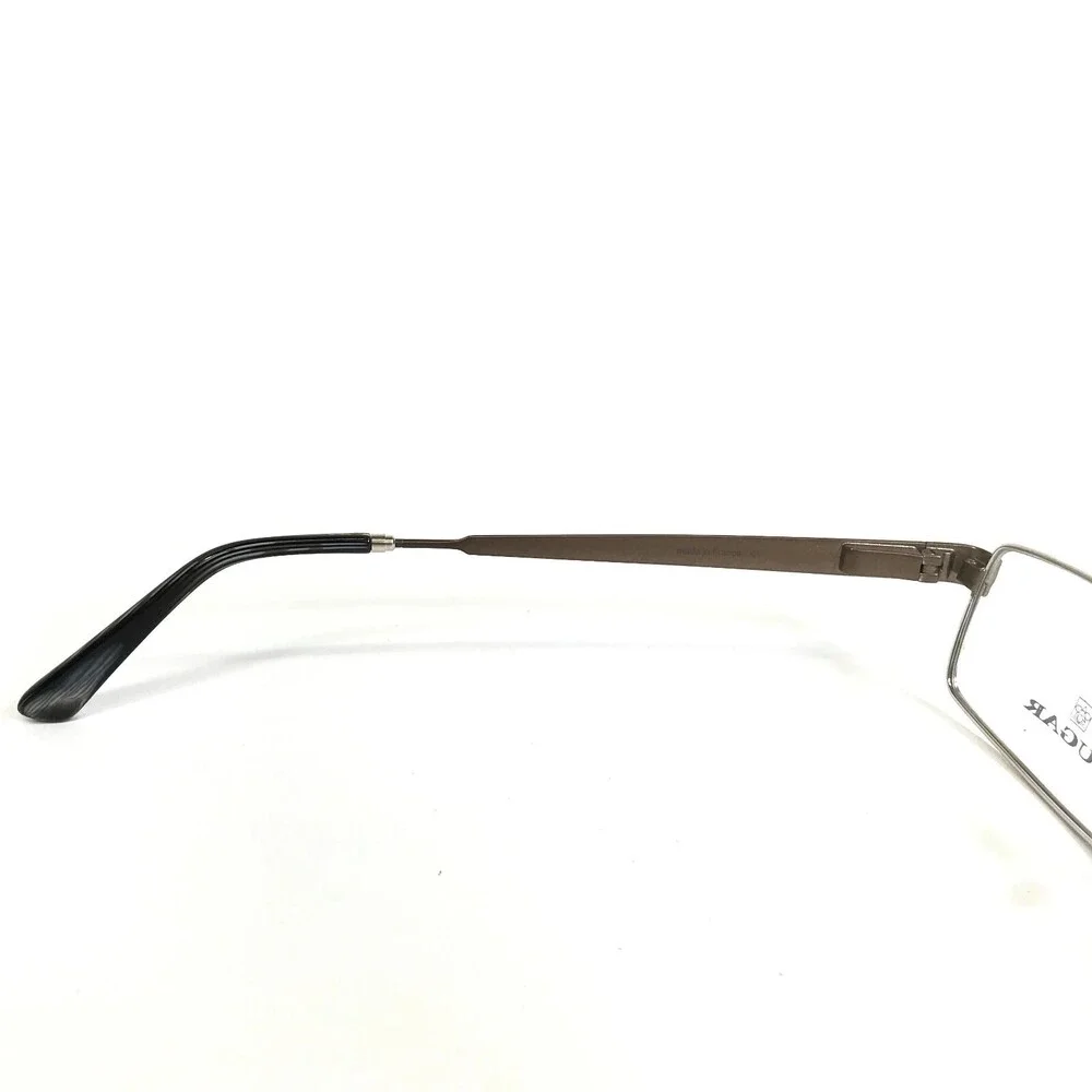 Augar Eyeglasses Frames 208 COL 110 Grey Silver 22KT GP Gold Plated 54-18-140